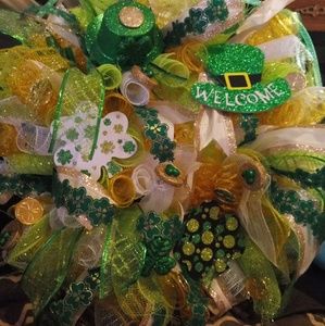 St Patrick's Day  wreath